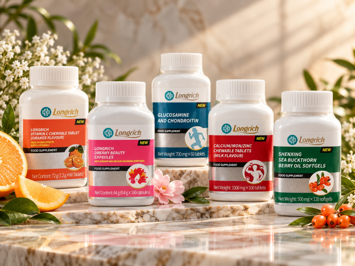Gamme Longrich au soleil naturel
